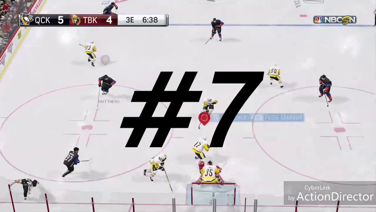 NHL 18 BEST GOAL COMPILATION 1 (Top 7 best goal in hut week1) YouTube