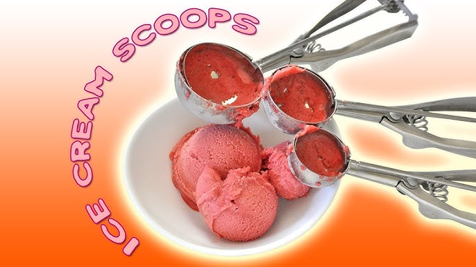 Easy way to scoop ice cream 