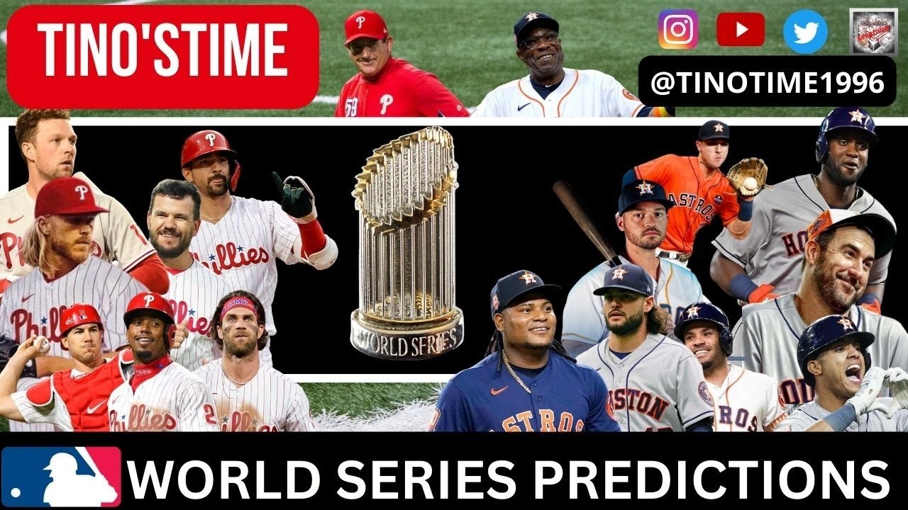 MLB World Series Predictions Astros v Phillies YouTube