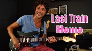 Video thumbnail of "Last Train Home With One Guitar"