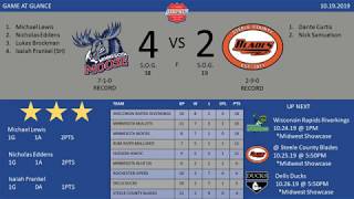 10.19.2019 Minnesota Moose at Steele County Blades