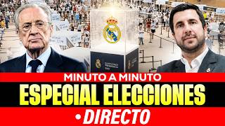 🔴DIRECTO ELECCIONES REAL MADRID ENTRE FLORENTINO PÉREZ Y ENRIQUE RIQUELME