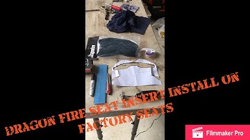 Dragon Fire Seat Insert (Harness Pass Through)