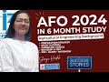 Afo in first attempt  only 6 months study  topper talk 4  shreya afocbi 2024