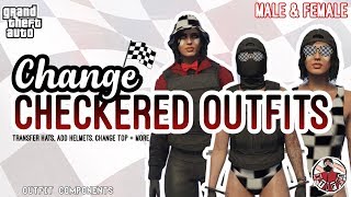 GTA5 | Outfit Glitches: Change Checkered Outfits After Component Transfer (Female & Male)