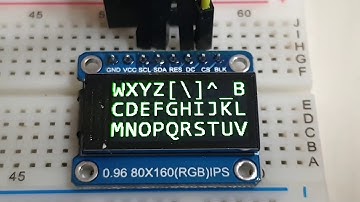 STM32WB - ST7735 LCD 드라이버 제어