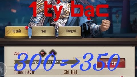 Lão gia cát tường# 1 Tỷ Bạc nâng cấp từ 300 lên 350