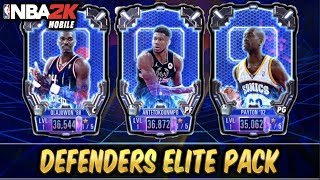 DEFENDERS GO ELITE PACK OPENING!! | NBA2K Mobile 22 S4 Defenders Pack Opening