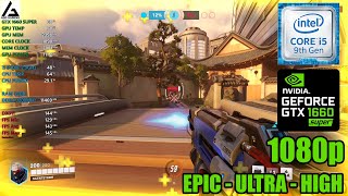 GTX 1660 SUPER 6GB   i5 9400F | Overwatch 2  (1080p Epic - Ultra - High Settings)