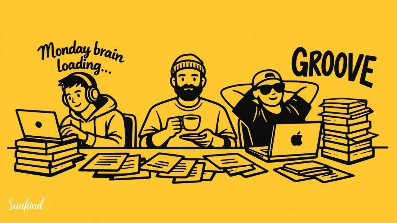 Monday Office Vibes 💬 Casual Jazzhop Music for Work and Focus (Groove · Jazzhop) #5