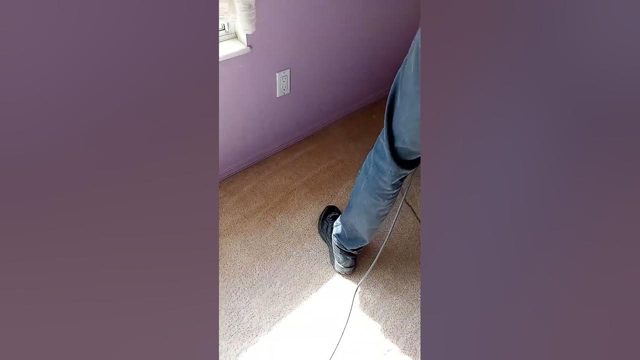 Prevacuuming is a part of our cleaning process Integrity Carpet