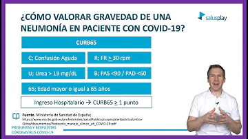 ¿Cuál es la gravedad de la neumonía por COVID?