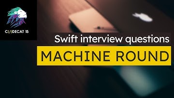 Swift machine round interview question in Hindi