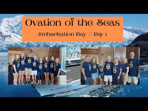 Ovation of the Seas 2022 // Embarkation Day // Day 1