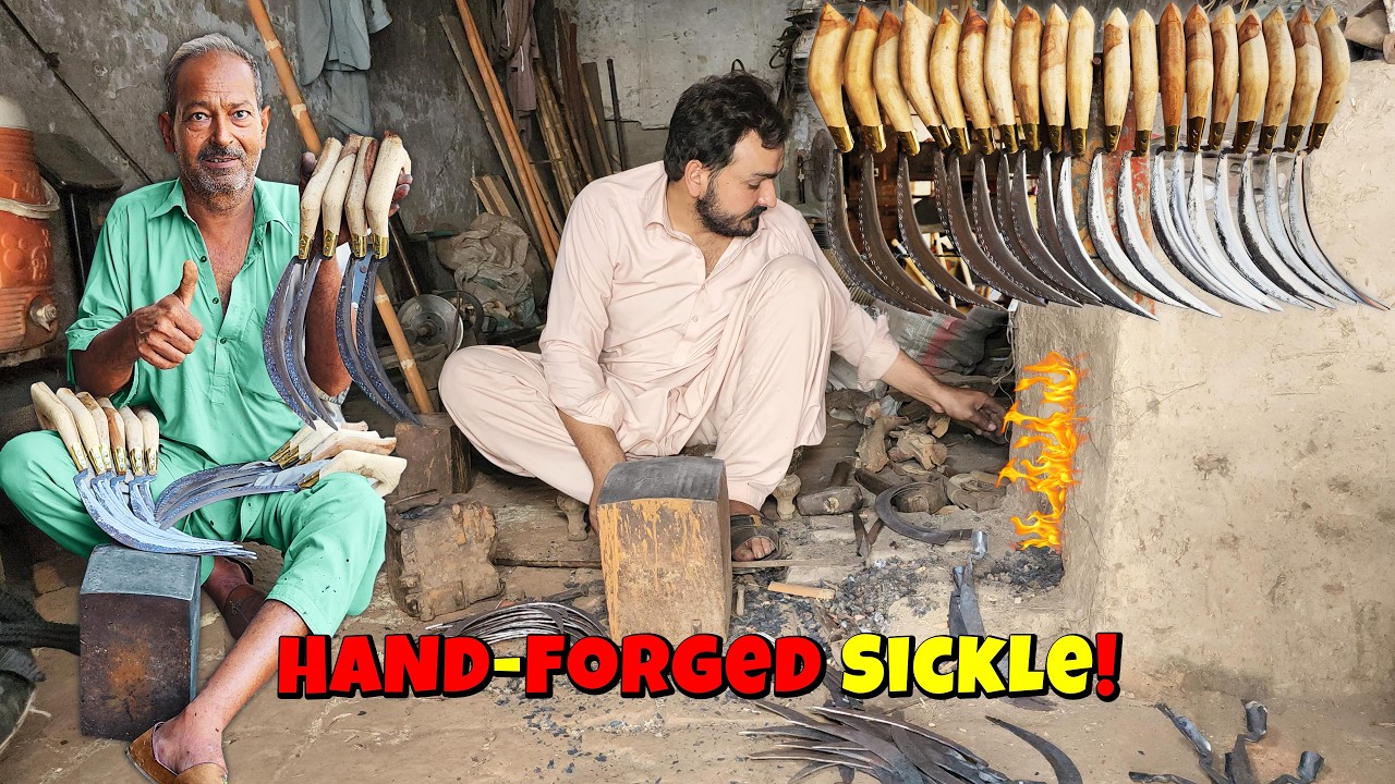 Behind the Forge: How a Traditional Hand Sickle is Made!