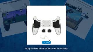 Integrated Handheld Mobile Game Controller screenshot 4
