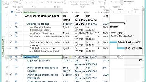 17  Ajouter un jalon sous ms project