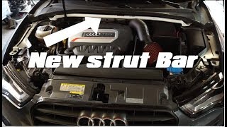 Audi A3/S3/RS3 Ultra Racing Strut Bar!! ITS AWESOME!!