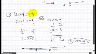 Algebra II Chapter 1 Test Review