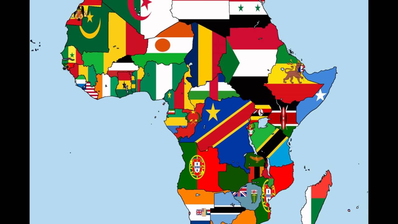 Africa Timeline Of National Flags YouTube Africa timeline of national flags youtube