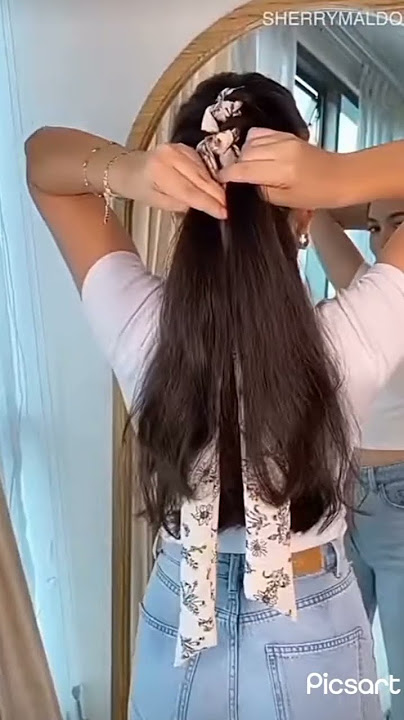 easy hairstyles for college girlies💞 #punjabisong #reetkaur