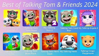 LIVE DAY 24 - Best Gameplay of Talking Tom and all friends out there. 🥰🥰