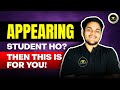 Are You 12th Appearing Student? From State Board?