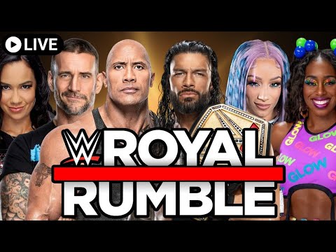 WWE Royal Rumble 2024 Live Stream Watch Party Full Show Live Reactions