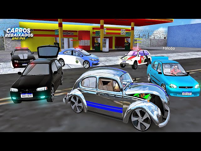 CARROS REBAIXADOS ONLINE  DUELO DE PAREDÃO CHEVETTE VS GOL QUADRADO E  CHEGOU VT ! 