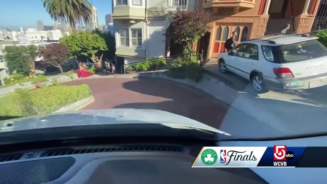Ed Harding drives San Francisco's most unique street - YouTube