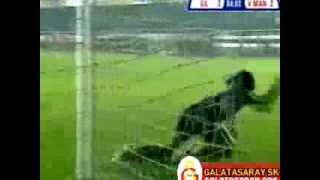 25.02.2006 Galatasaray 3 Manisa 2 Rigobert Song mükemmel gol ardından afrika aslanı gol sevinci :)