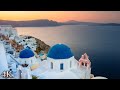 A Day in Santorini [Remastered] Greek Islands 1HR Nature Relaxation Film + Soothing Music