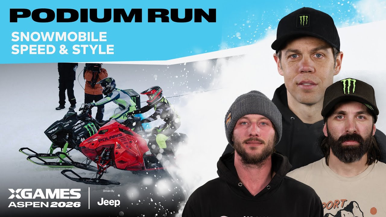 Snowmobile Speed & Style: Top 3 Medal Runs | X Games Aspen 2026