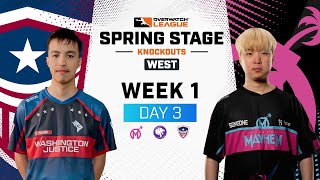 Overwatch League 2023 Season | Spring Knockouts West | Week 1 Day 3