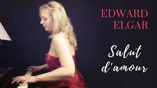 Edward Elgar: Salut d'amour - Lydia Maria Bader, piano chords