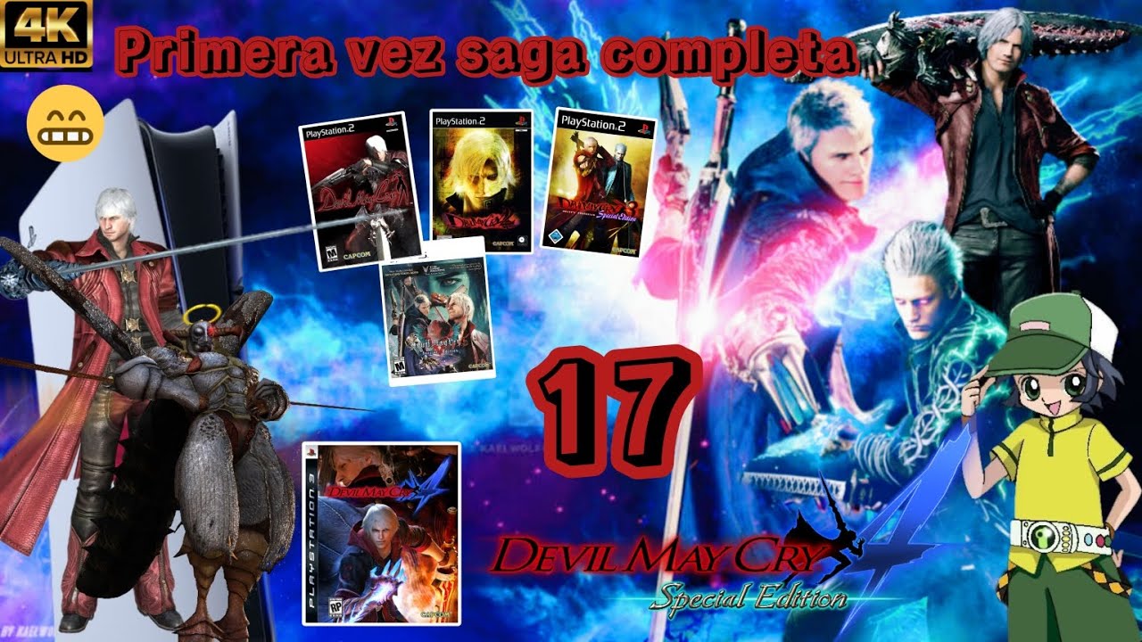 [17/20] devil may cry 4 - aquí mis jugadas resumidas de mi lista de favoritos reacción y más 😅🌠
