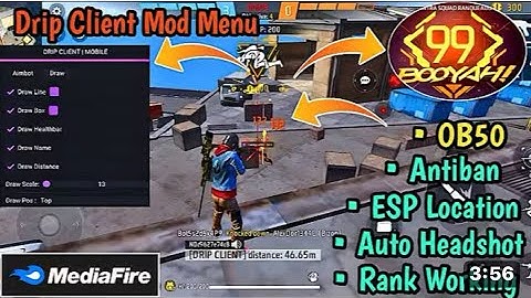 Free Fire Drip Client Mod Menu | Free Fire Mod Menu | FF Aimkill Mod Menu