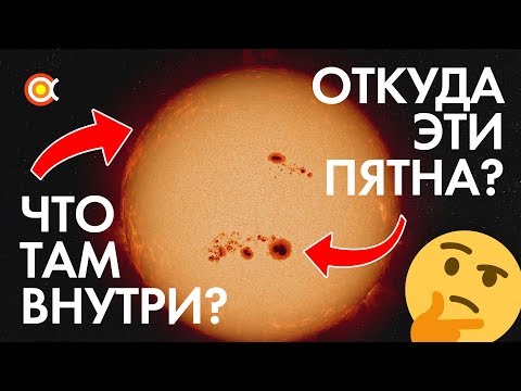 ЧТО ВНУТРИ СОЛНЦА? Визуализация магнитного поля и пятен на поверхности