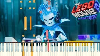 Super Cool - The LEGO Movie 2: The Second Part | Piano Tutorial (Synthesia) chords