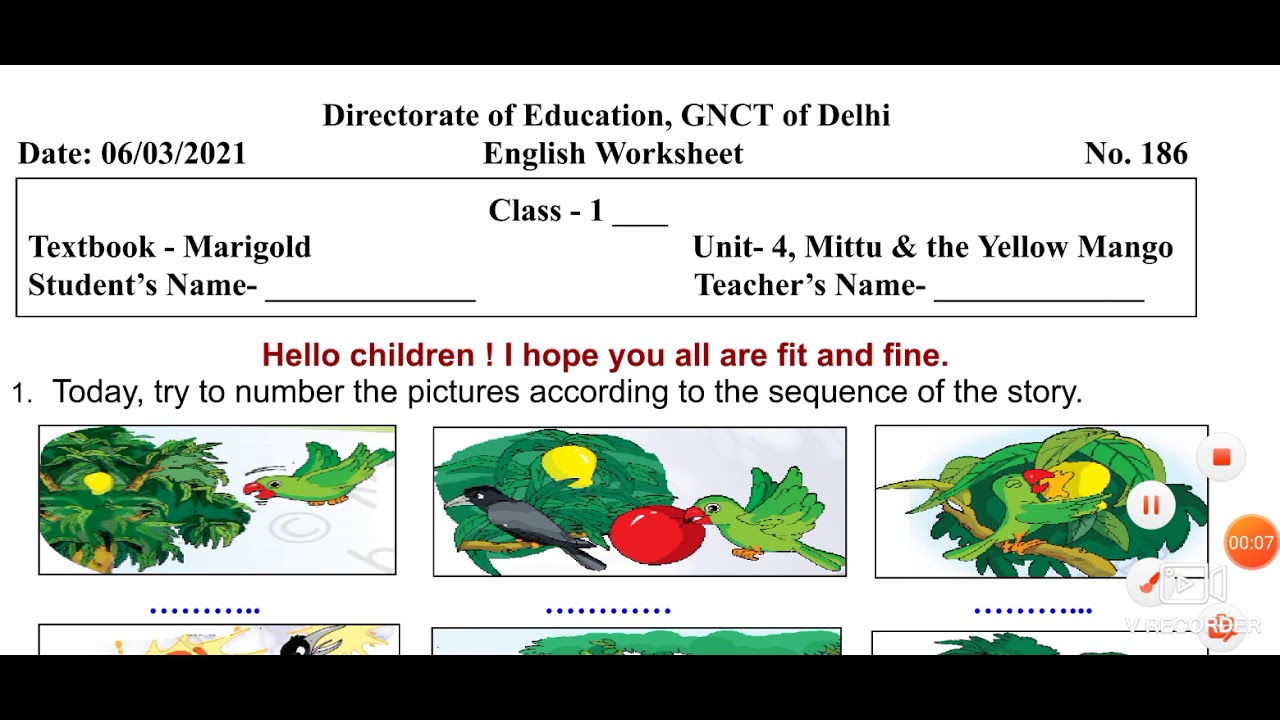 1st-class-english-worksheet-no-186-06-03-2021-youtube