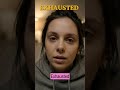 Exhausted Meaning in English 😩 | English Shorts #englishvocabulary