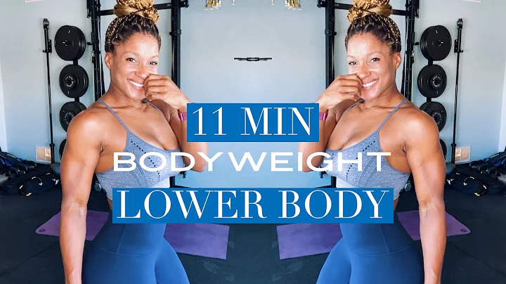 11 Min Bodyweight Lower Body Work