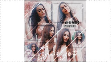 HOW TO MAKE SIMPLE CROSSOVER EDIT PART 3 |SURBHI JYOTI| |PICSART| |AFITA EDITS|