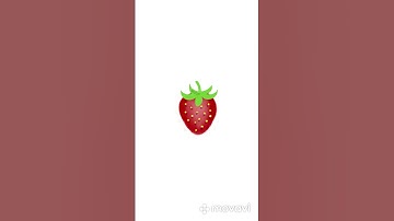 Timelapse Drawing of a Strawberry on Procreate for iPad