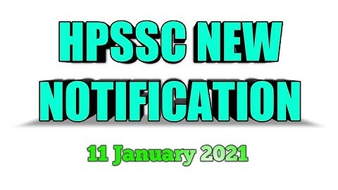 Hpssc New Notification Regarding Post Code 788 Junior Officer Supervisory Trainee F&A ll Hpssc