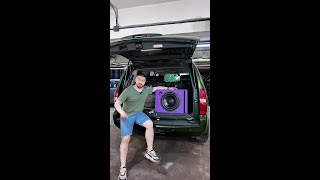 Мини-обзор активного сабвуфера Piranha 15A Purple V.2 в Chevrolet Tahoe #dlaudio #Subwoofers