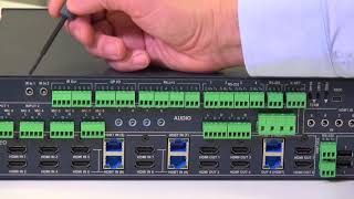 Kramer VS 88UT 8x8 4K60 HDMIHDBT 2.0 Matrix Switcher with Room Control