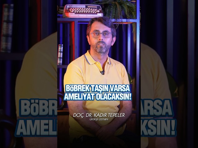 Böbrek taşın varsa ameliyat olmak zorunda mısın? #shorts