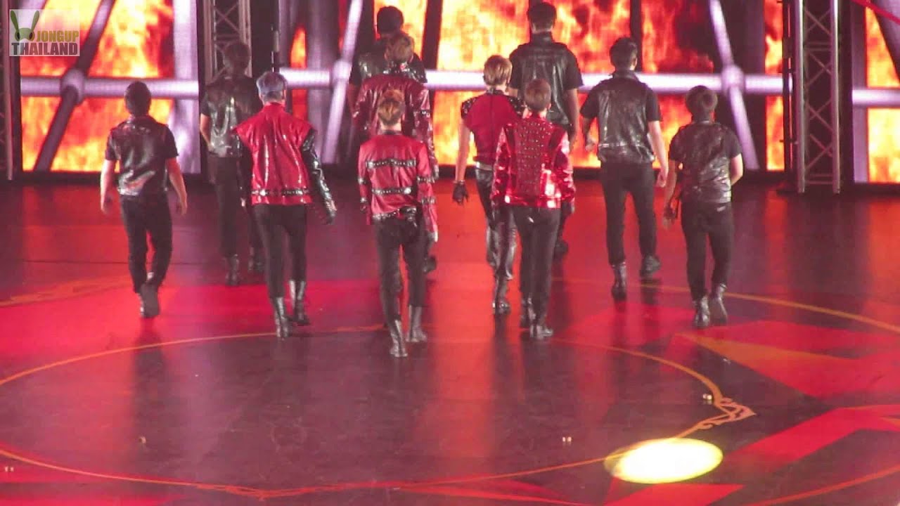 [FANCAM]130316 B.A.P ONE SHOT+NO MERCY MBC Korean Music Wave in Bangkok 2013 #JongupThailand