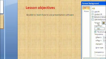 Part 1 - Absolute basic PowerPoint 2007 tutorial
